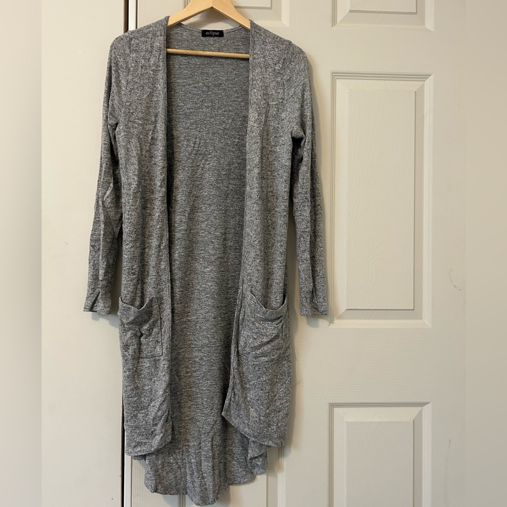Grey cardigan size medium